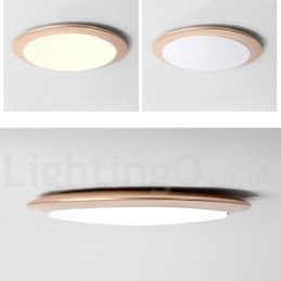 Plafoniere da soffitto moderne e contemporanee in stile nordico, super sottili, spesse 4 cm, dimmerabili, con paralume in acrilico e telecomando, utilizzabili anche come applique