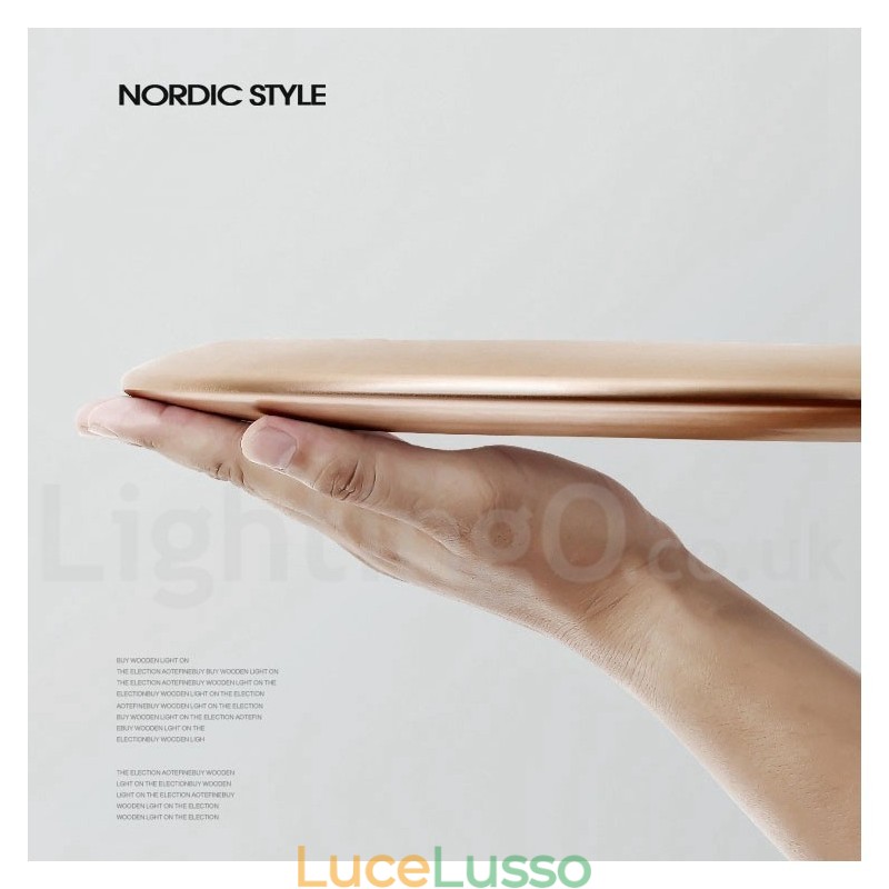 Plafoniere da soffitto moderne e contemporanee in stile nordico, super sottili, spesse 4 cm, dimmerabili, con paralume in acrilico e telecomando, utilizzabili anche come applique