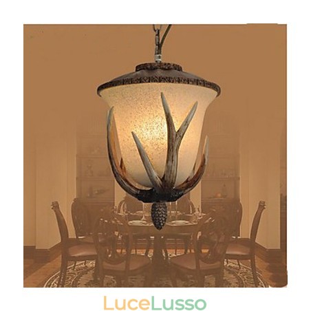 Lampadario a testa singola Lampada a sospensione Lampadario a testa singola Lampada a sospensione