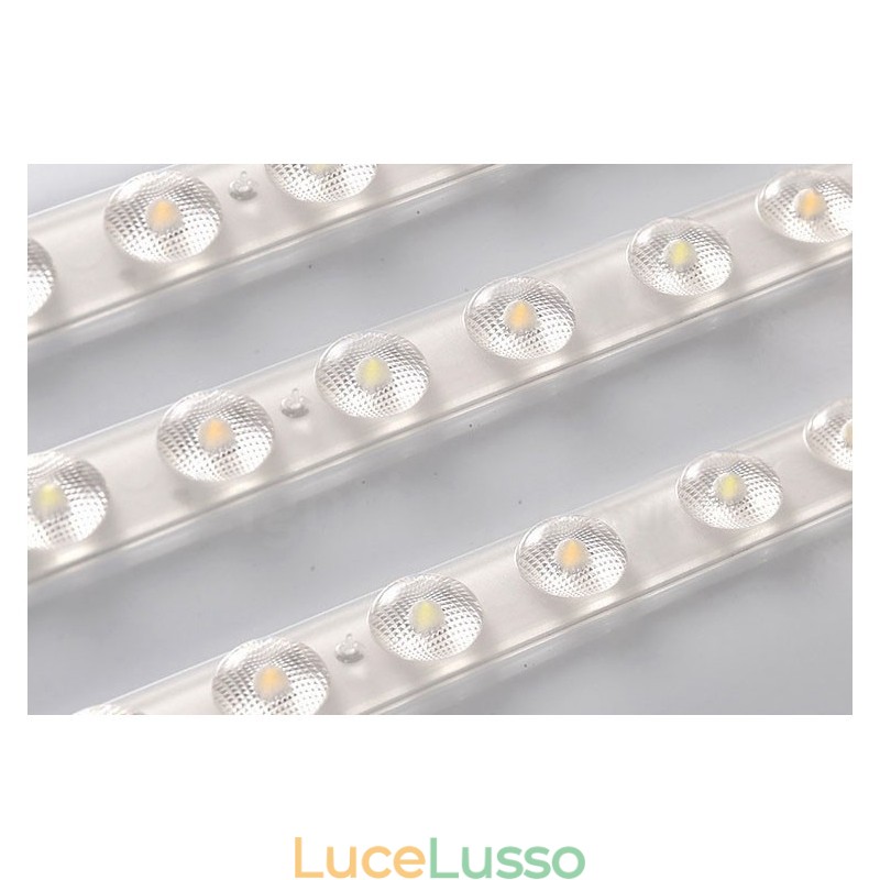 Retro noce color legno ultra sottile rettangolare dimmerabile plafoniere da soffitto con paralume in acrilico può essere utilizzato anche come applique
