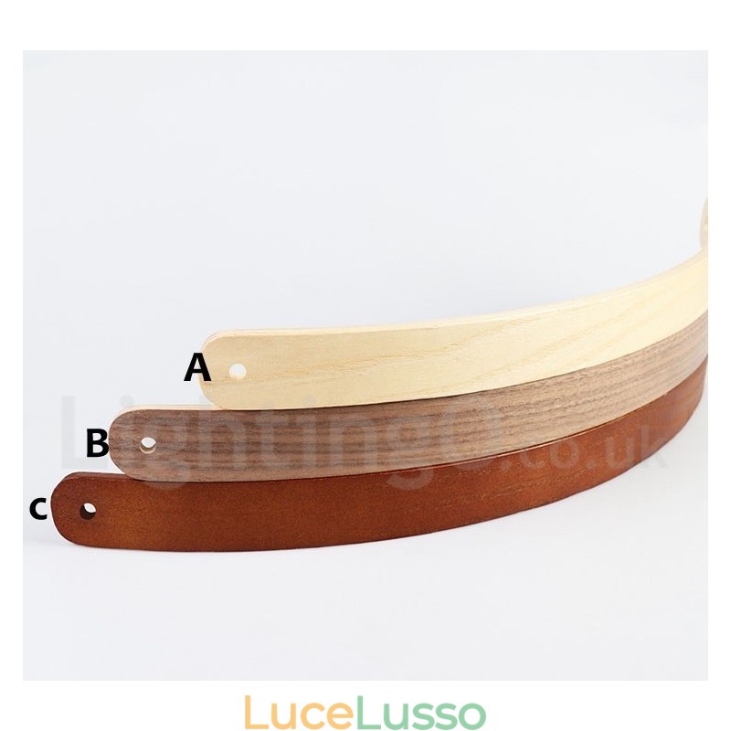 Lampada a sospensione moderna e contemporanea con paralume in acrilico, multicolore, ad anello