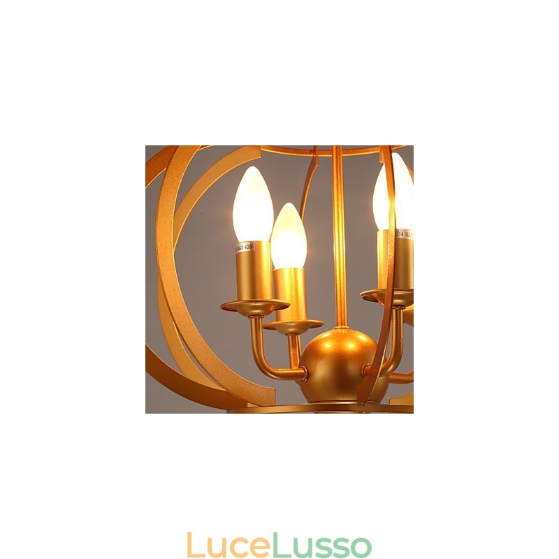 Lampadario moderno da giardino in bianco e nero con luce, lampada decorativa migliore