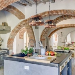 Lampadario in legno vintage a 3 luci, stile industriale, a sospensione lineare in legno, stile loft