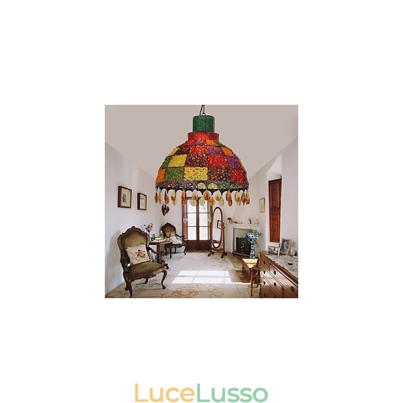 Lampadario vintage in stile mini Lampada manuale