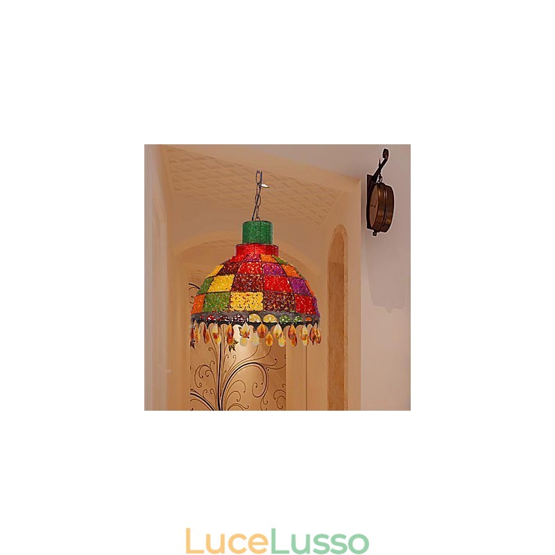 Lampadario vintage in stile mini Lampada manuale