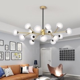 Sala espositiva del lampadario Postmodern Magic Beans