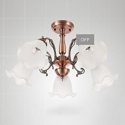 Moderno Contemporaneo Tradizionale Classico Retro Metallo Elettroplaccato Montaggio a filo