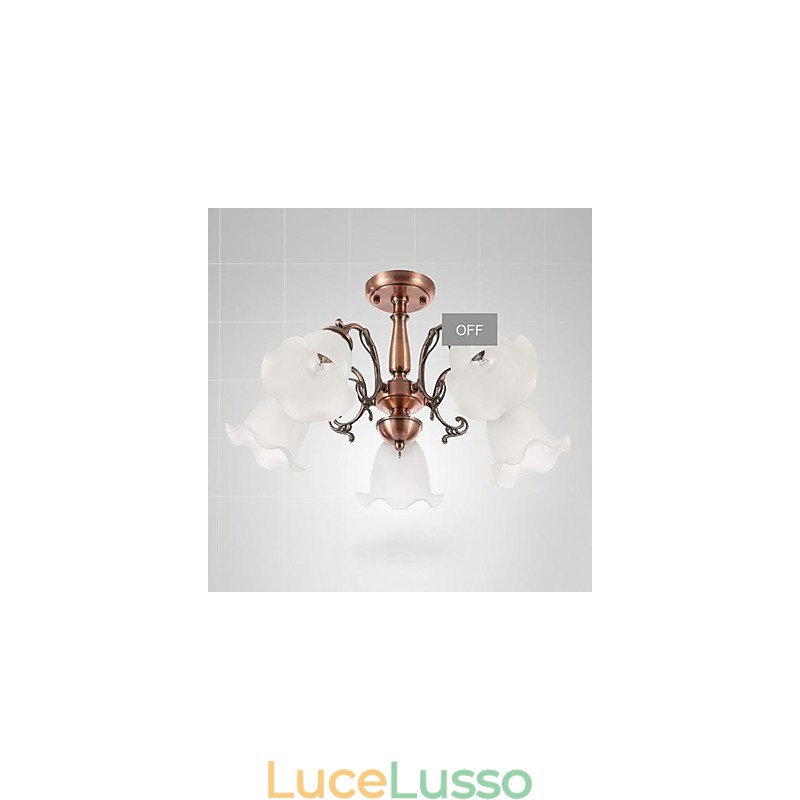 Moderno Contemporaneo Tradizionale Classico Retro Metallo Elettroplaccato Montaggio a filo