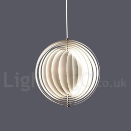 Lampada a sospensione fai da te postmoderna Globe White Rotate