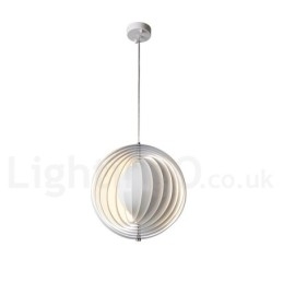 Lampada a sospensione fai da te postmoderna Globe White Rotate