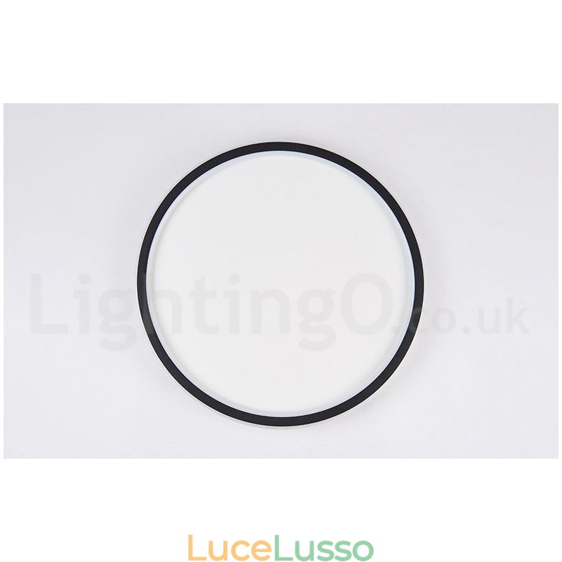 Plafoniere da soffitto in stile nordico moderno contemporaneo ultra sottili dimmerabili con telecomando, utilizzabili anche come applique