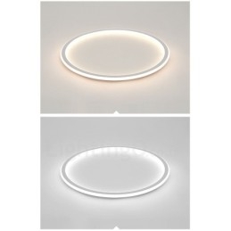Plafoniere da soffitto in stile nordico moderno contemporaneo ultra sottili dimmerabili con telecomando, utilizzabili anche come applique