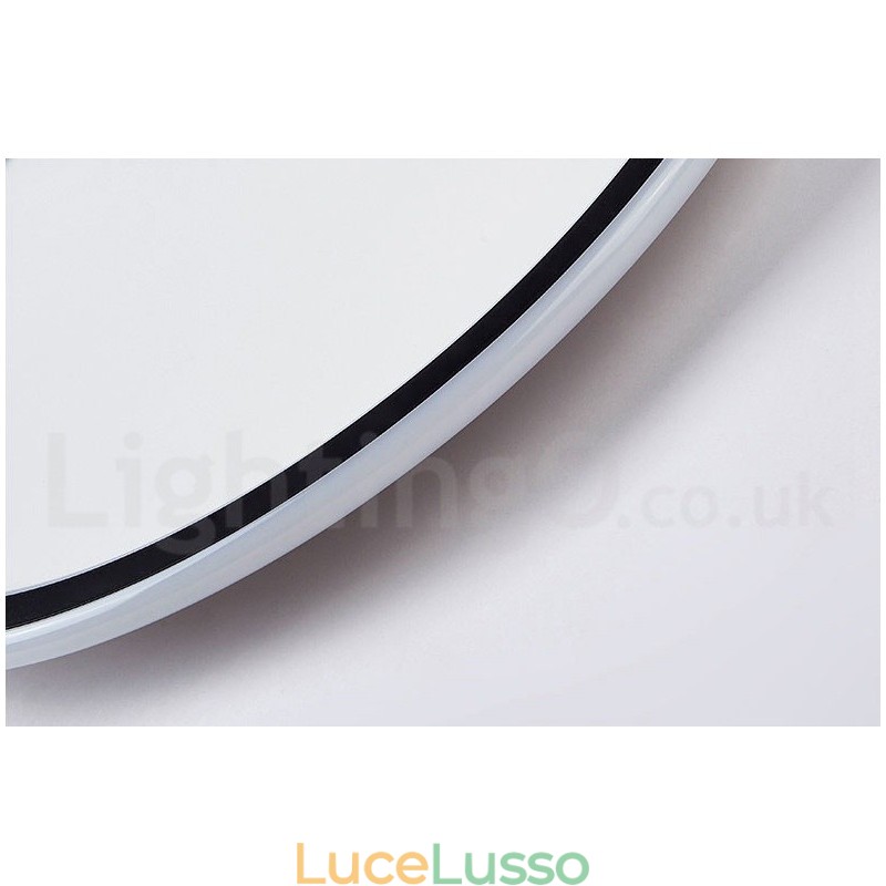 Plafoniere da soffitto in stile nordico moderno contemporaneo ultra sottili dimmerabili con telecomando, utilizzabili anche come applique