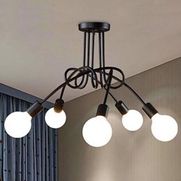 Lampade a sospensione moderne contemporanee in metallo