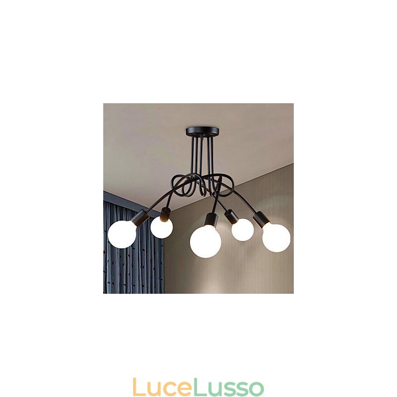 Lampade a sospensione moderne contemporanee in metallo