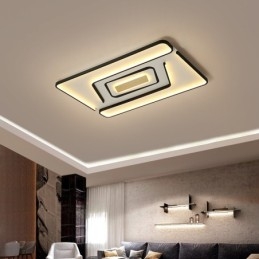 Lampada da soffitto moderna contemporanea rettangolare
