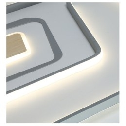 Lampada da soffitto moderna contemporanea rettangolare