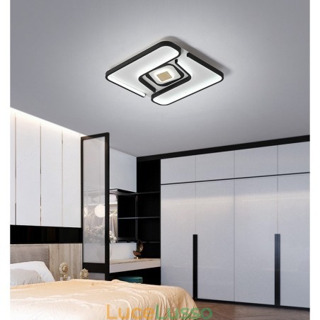 Lampada da soffitto moderna contemporanea quadrata Lampada da soffitto moderna contemporanea quadrata