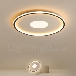 Plafoniere da soffitto in stile nordico moderno contemporaneo ultra sottili dimmerabili con telecomando, utilizzabili anche come applique
