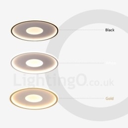 Plafoniere da soffitto in stile nordico moderno contemporaneo ultra sottili dimmerabili con telecomando, utilizzabili anche come applique