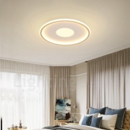 Plafoniere da soffitto in stile nordico moderno contemporaneo ultra sottili dimmerabili con telecomando, utilizzabili anche come applique