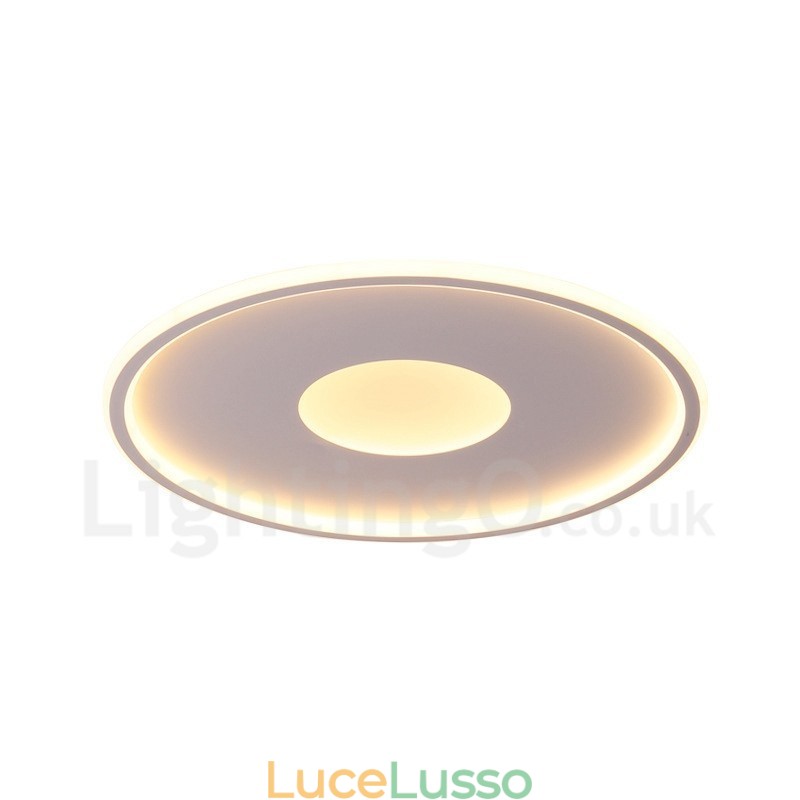 Plafoniere da soffitto in stile nordico moderno contemporaneo ultra sottili dimmerabili con telecomando, utilizzabili anche come applique