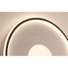 Plafoniere da soffitto in stile nordico moderno contemporaneo ultra sottili dimmerabili con telecomando, utilizzabili anche come applique