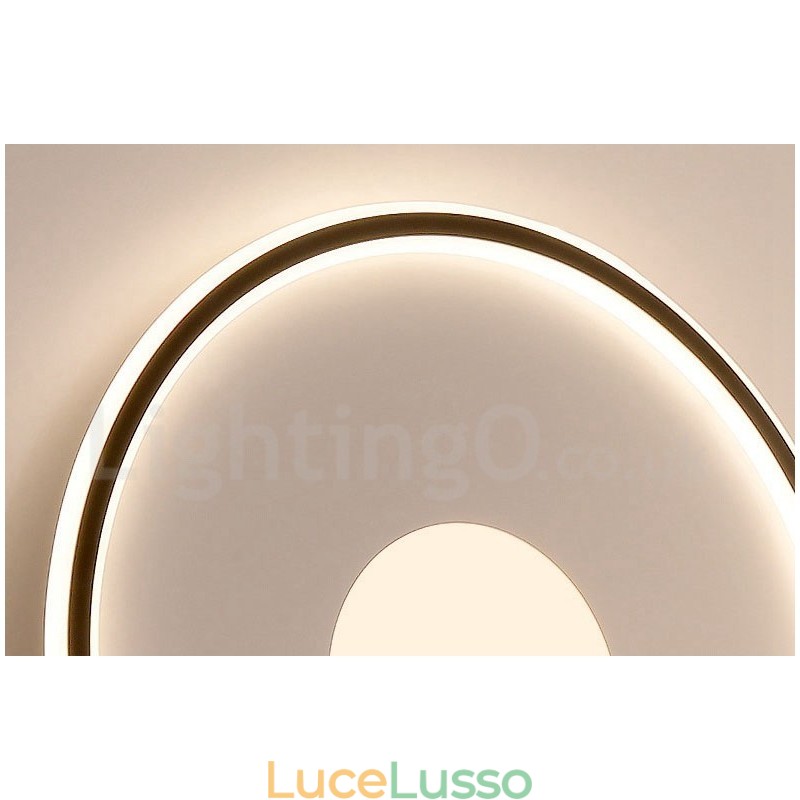 Plafoniere da soffitto in stile nordico moderno contemporaneo ultra sottili dimmerabili con telecomando, utilizzabili anche come applique