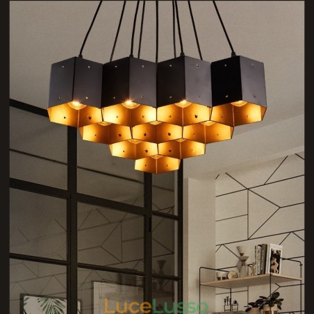 Lampadario a sospensione in stile industriale loft Lampadario a sospensione in stile industriale loft