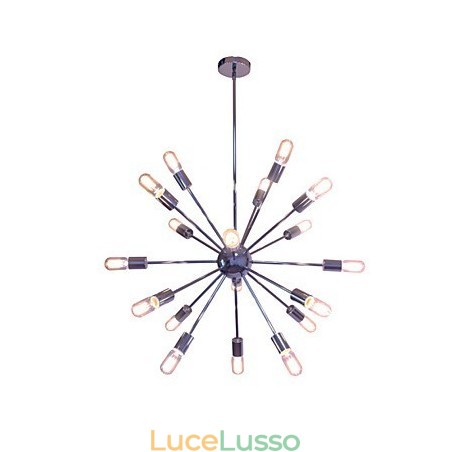 Lampadario moderno globo soggiorno pendente sala da pranzo shopping negozio notte metallo cromato Lampadario moderno globo soggiorno pendente sala da pranzo shopping negozio notte metallo cromato