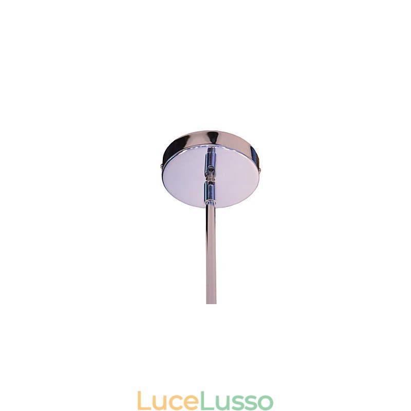 Lampadario moderno globo soggiorno pendente sala da pranzo shopping negozio notte metallo cromato