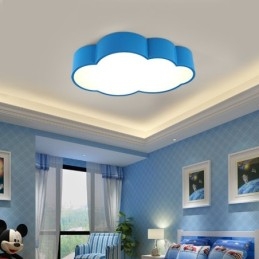 Macaron Multi color Cloud Modern Nordic Style Plafoniere da soffitto a filo con paralume in acrilico