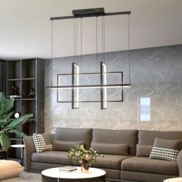 Lampada a sospensione dimmerabile Design moderno Quattro rettangoli