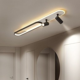 Faretto da soffitto Nordic Long Strip Bright Downlight