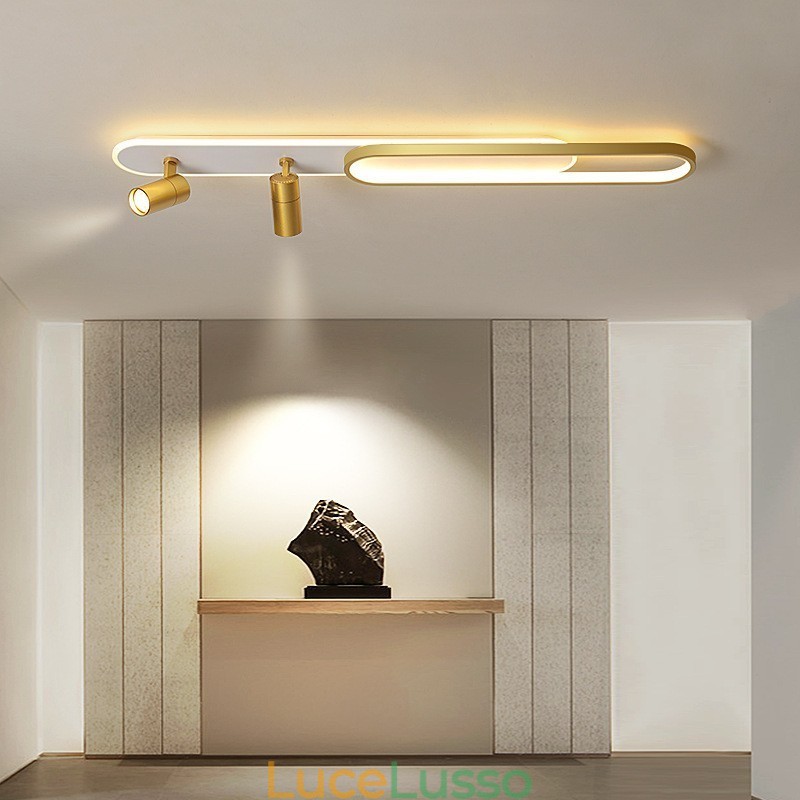 Faretto da soffitto Nordic Long Strip Bright Downlight