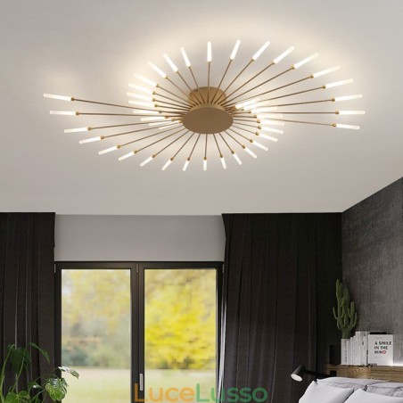 Lampada da soffitto moderna con montaggio a filo Lampada da soffitto moderna con montaggio a filo