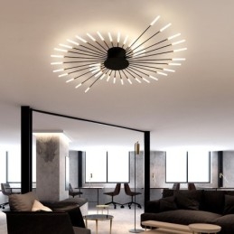 Lampada da soffitto moderna con montaggio a filo