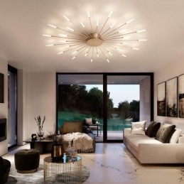 Lampada da soffitto moderna con montaggio a filo