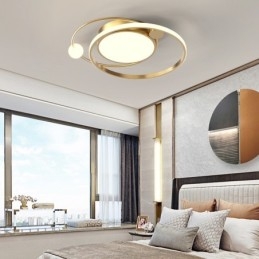 Moderne lampade da soffitto rotonde per interni