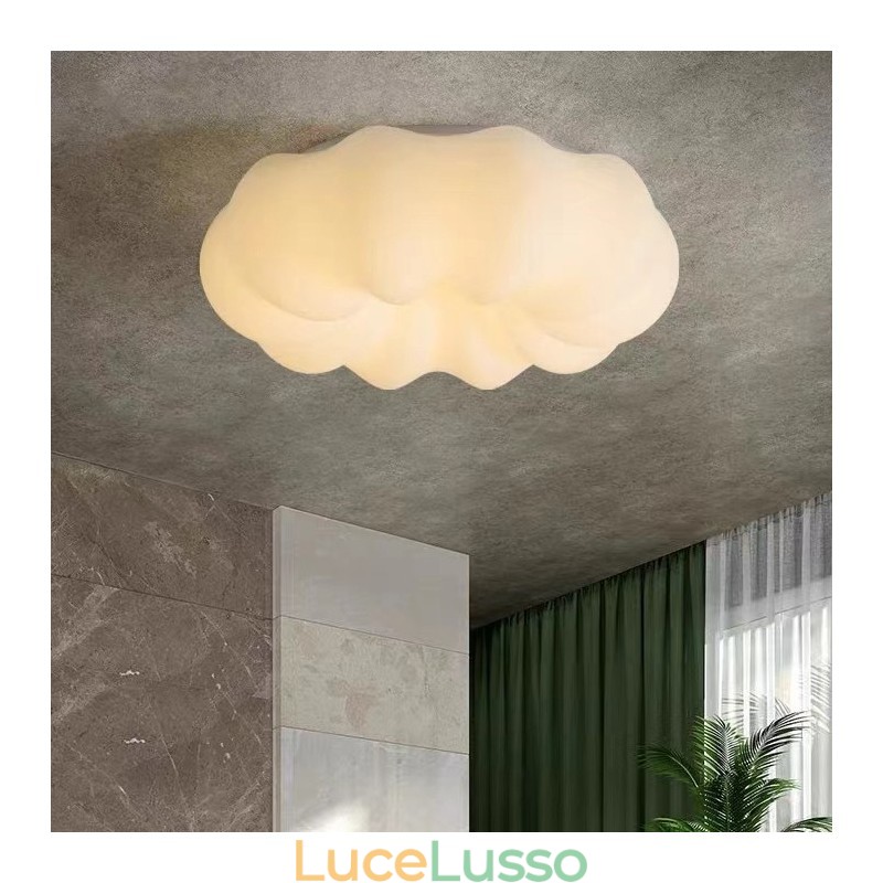 Lampada da soffitto dimmerabile Nordic Creative Pumpkin per portico