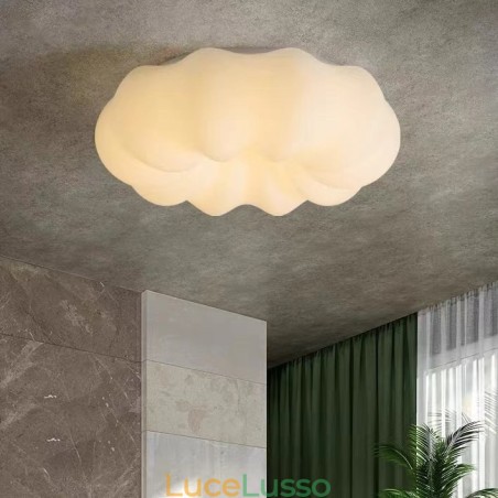 Lampada da soffitto dimmerabile Nordic Creative Pumpkin per portico Lampada da soffitto dimmerabile Nordic Creative Pumpkin per portico