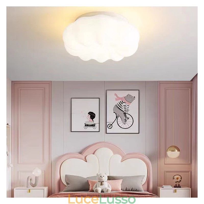Lampada da soffitto dimmerabile Nordic Creative Pumpkin per portico