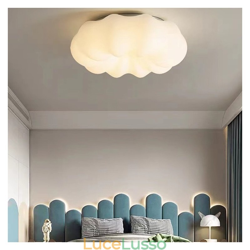 Lampada da soffitto dimmerabile Nordic Creative Pumpkin per portico