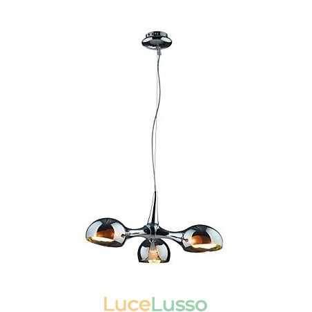 Paralume in vetro placcato da 3 W, lampadario semplice e creativo Paralume in vetro placcato da 3 W, lampadario semplice e creativo
