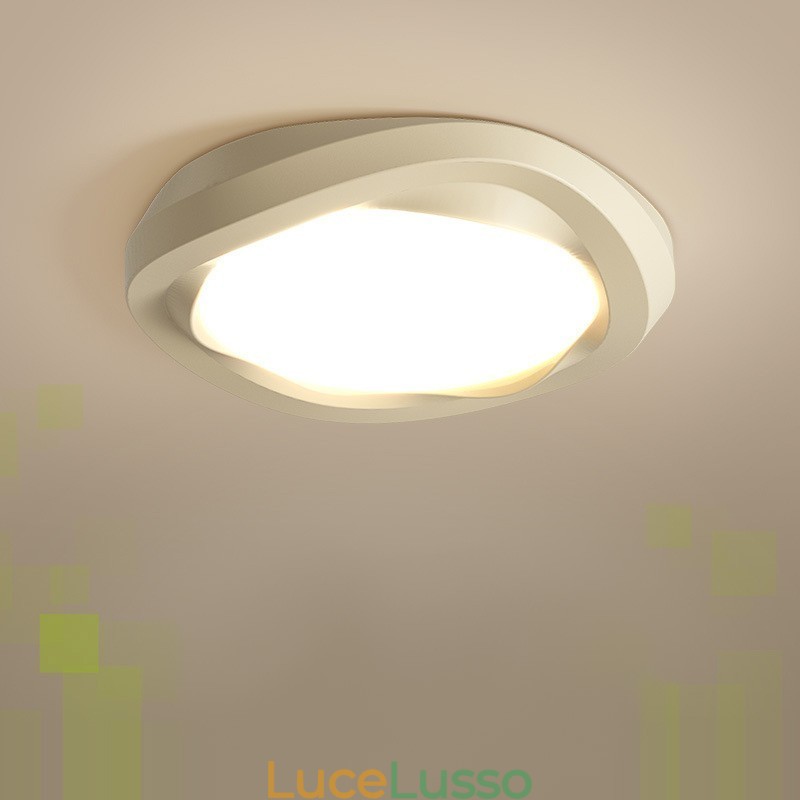 Lampada da soffitto moderna a filo, dimmerabile, con protezione per gli occhi, multicolore, per interni