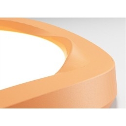 Lampada da soffitto moderna a filo, dimmerabile, con protezione per gli occhi, multicolore, per interni
