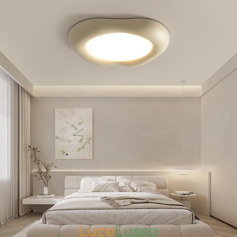 Lampada da soffitto moderna a filo, dimmerabile, con protezione per gli occhi, multicolore, per interni