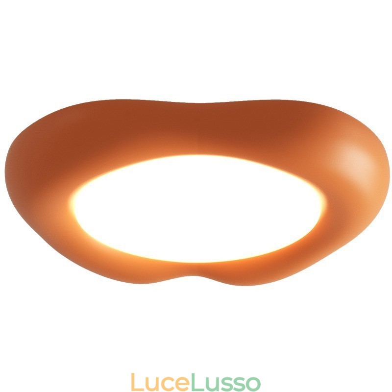 Lampada da soffitto moderna a filo, dimmerabile, con protezione per gli occhi, multicolore, per interni