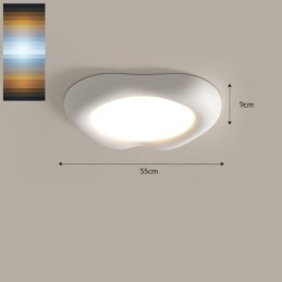 Lampada da soffitto moderna a filo, dimmerabile, con protezione per gli occhi, multicolore, per interni