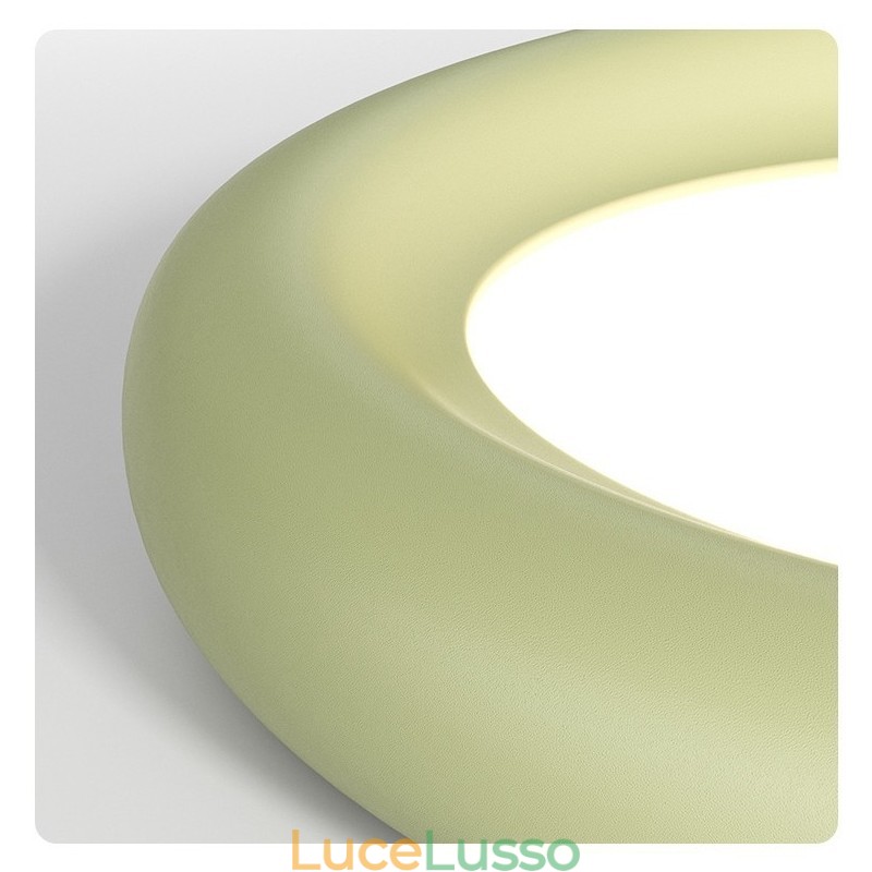 Lampada da soffitto moderna a filo, dimmerabile, con protezione per gli occhi, multicolore, per interni
